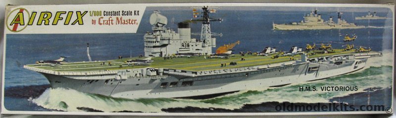 Airfix 1/600 HMS Victorious - Craftmaster Issue, 1804-150 plastic model kit